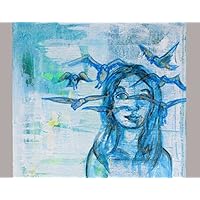 Karte Zugvögel, Glückwunschkarte Mädchen, Grußkarte Vogelschwarm, verträumte Glückwunschkarte, Grußkarte Himmel, Karte für Träumer, Glückwunschkarte Wolkentänzer, Karte Freundin