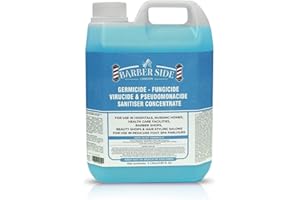 ICAN LONDON Barber Side London Disinfectant Solution for Salon Jars, Medical, Athletics-Girmicide Solution 2 Litres -2000ml (Blue)