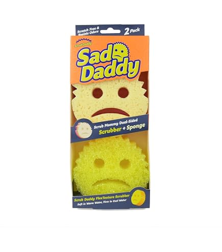 Scrub Daddy Damp Duster, Spugna Magica Per La Pulizia Della Polvere