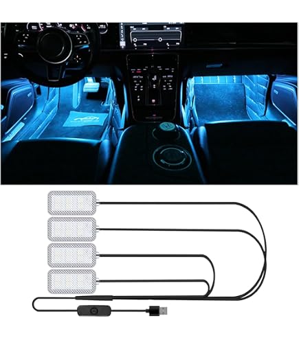 MaXtron Set Illuminazione Interni Per Renault Twingo II – Luce Bianca Fredda 6000K, Plug & Play
