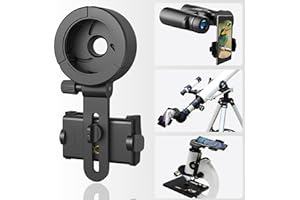Eyeskey Universal Phone Adapter - Capture Stunning Moments with Your Smartphone Through Binoculars, Monoculars, Scopes, Telescopes, and Microscopes - Fits Most Smartphones