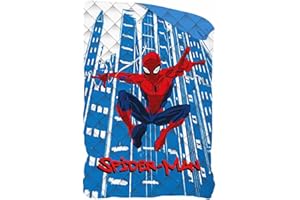 MARVEL SPIDER-MAN Original Spider-Man Disney Barbie Trapunta Piumone per Letto Singolo 170x260 Moda Egidio (Spider-Man 2)