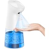 2021 Version Automatisch Desinfektionsspender Alkoholsprühgerät 450ml, Automatischer Infrarot Sensor mit 2 Einstellbare Sprüh