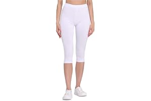 Bellivalini Leggins 3/4 Piratas Mallas Deportivas Capri en Viscosa Mujer BLV50-148