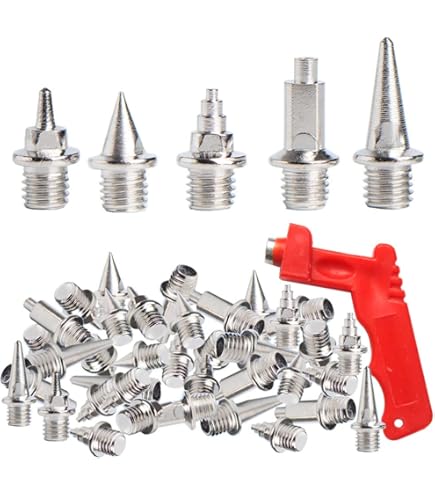 100 Tacchetti Conici Da 9mm - Ricambi Per Chiodini Da Atletica | Ideali Per Piste E Gare - Foto 8