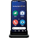 Doro 8200 4G Smartphone Ideale per Senior - Cellulare Resistente all'Acqua - Telefono Anziani - Tripla Fotocamera 16MP - Sche