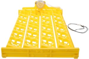 Happyyami Bandejas Automáticas Para Girar Incubadora De Bandeja Para Incubar Bandeja Giratoria Para De Aves De Corral Con Motor Para Pollo Pato Pájaro Codorniz