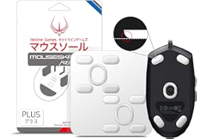 Hotline Games 2 Sets 3.0 Plus Rounded Edges Mouse Feet Skates Compatible With Logitech G102 / G203 / G Pro Wired Gaming Mouse feet Replacement (0.7mm, Super Glide, PTFE) Pro Performance Upgrade
