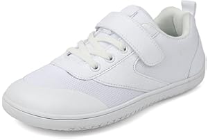 SECHRITE Toddler Kids Wide Barefoot Shoes Minimalist Zero Drop Sneakers for Boys Girls Wide Toe Box Shoes Breathable Splay Naturally