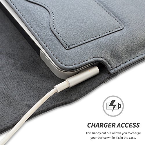 Macbook 12 Sleeve (Grau), Snugg – Hülle mit lebenslanger Garantie für Macbook 12 - 3