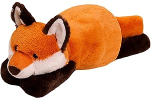 Xzbling Weighted Stuffed Animal For Relieve Stress,Cute Fox/Crocodile/Sloth/Raccoon Plush Toy, Weighted Plushie Soft Plush Animals Throw Pillow Doll Toys Gifts For Kids And Adults 60/70cm