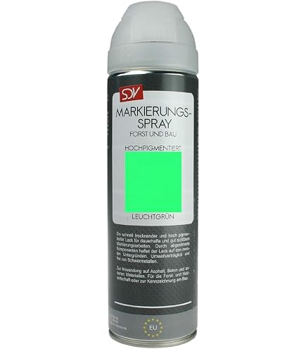 ROCOL TOP Markierungsspray Cherry/pink – 500 Ml, Acrylharz-Spray Für Baustelle, Forst, Metall, Holz, Witterungsbeständig