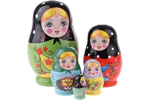 Amagogo Paquete de 5 Rusas de para Anidar * - Accesorios para de Matrioska
