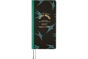 Hobonichi Techo 2027 Weeks – Natal Design: Lucky Swallow (English, Tall & Slim, January Start)