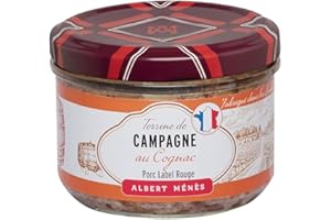 Albert Ménès - Les Salaisons - Paté de Campagne au Cognac 180 g - Lot de 2