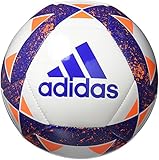 balon futbol 3 Con estructura de TPU adidas Starlancer V Balón, Hombre, Blanco (Azul/Narsol), 3