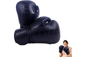Bexdug Gants de Boxe,Gants d'entraînement amortissants en PU | Gants de Sac Lourd pour la Boxe, Le Kickboxing, Le Muay Thai et Le Jeu de Combat