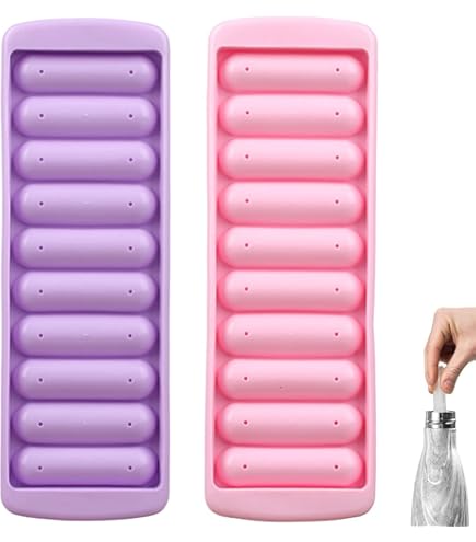 IJsblokjeshouder, 3 stuks, flessenijs-stick-bakjes, bodem, siliconen, eenvoudig te verwijderen, herbruikbare ijsblokjes met lekvrij, afneembaar IJsblokjeshouder, 3 stuks, flessenijs-stick-bakjes, bodem, siliconen, eenvoudig te verwijderen, herbruikbare ijsblokjes met lekvrij, afneembaar