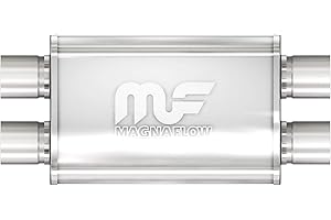 MAGNAFLOW EXHAUST PRODUCTS MagnaFlow X-PIPE Performance Muffler 11386 | 2.5" Inlet/Outlet