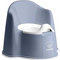 Bathroom products, potties and step stools in powder blue BPA-free