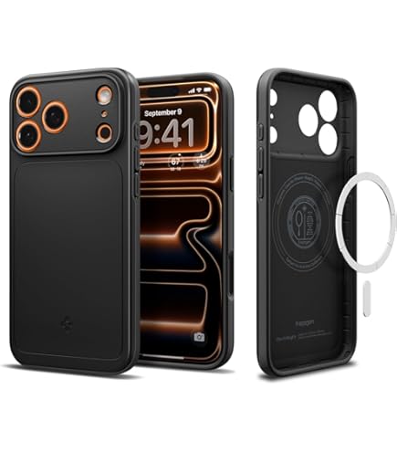 iPhone17 Pro Max TechWoven Case ブラック Apple iPhone 17 Pro Max TechWoven Case with MagSafe - Black