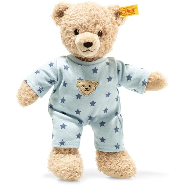 Steiff Teddy and Me Bear Girl Baby with Pyjama, 25 cm, Beige