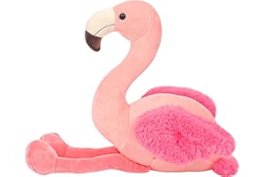 BGNXHYB Flamingo Kuscheltier, 50cm Weiches Flamingo-Spielzeug, Flauschiger Stofftier zum Spielen & Kuscheln, Kinderzimmerdekoration, Plüschkissen, für Kinder Mädchen Jungen Geburtstag Geschenk Plüschtier