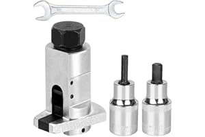 Fuhesgu Herramienta Esparcidora del Puntal de Suspensión 5,0-11,5mm Esparcidor de Cojinetes de Rueda y Amortiguadores 2 Vasos con Punta para Abrir La Mangueta-Soporte Amortiguador Entrada +1/2" Llave