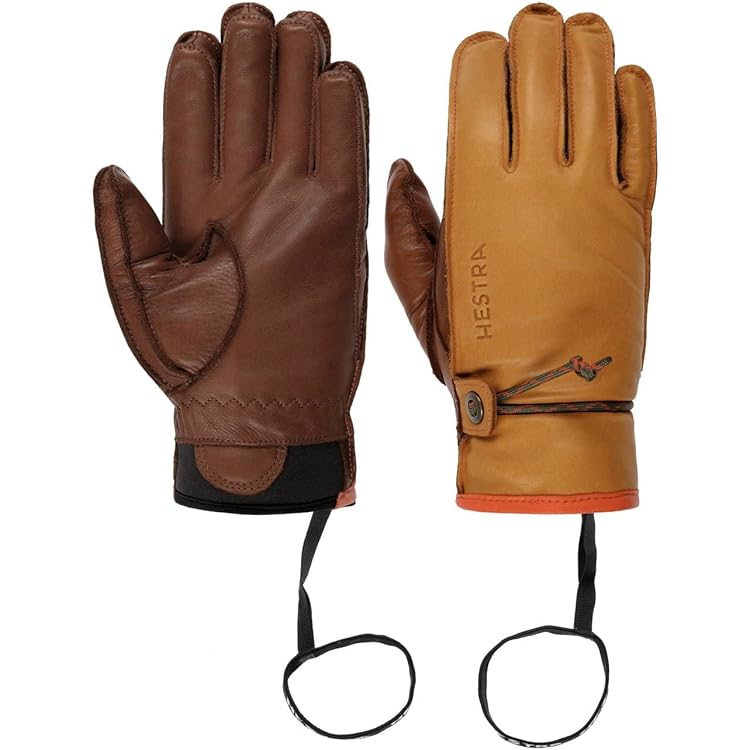 Guanti Hestra Fall Line 2023 - Unisex, In Pelle, Colore Cork/Cork, Per Outdoor E Sport