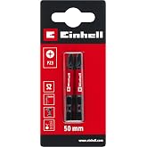 Orijinal Einhell Darbeli Bit Seti, 2 Par&ccedil;a, 50 mm, PZ3 (S2 &Ccedil;elik, Torsiyon B&ouml;lgesi, Verimli G&uuml;&ccedil; Aktarımı, Kırmızı Renk Halkas