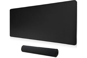 HoYiXi Podkładka pod mysz do gier, rozszerzona duża podkładka pod mysz komputerową, podkładka na biurko, miękka, gładka powierzchnia i antypoślizgowy gumowy spód, wodoodporna, miękka tkanina, XXL, 80