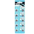 Suncom LR44 A76 AG13 1.55V Watch Batteries - 10 Pieces