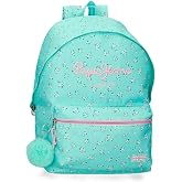 Pepe Jeans Nora Backpack, Blue, 31x44x17.5cm