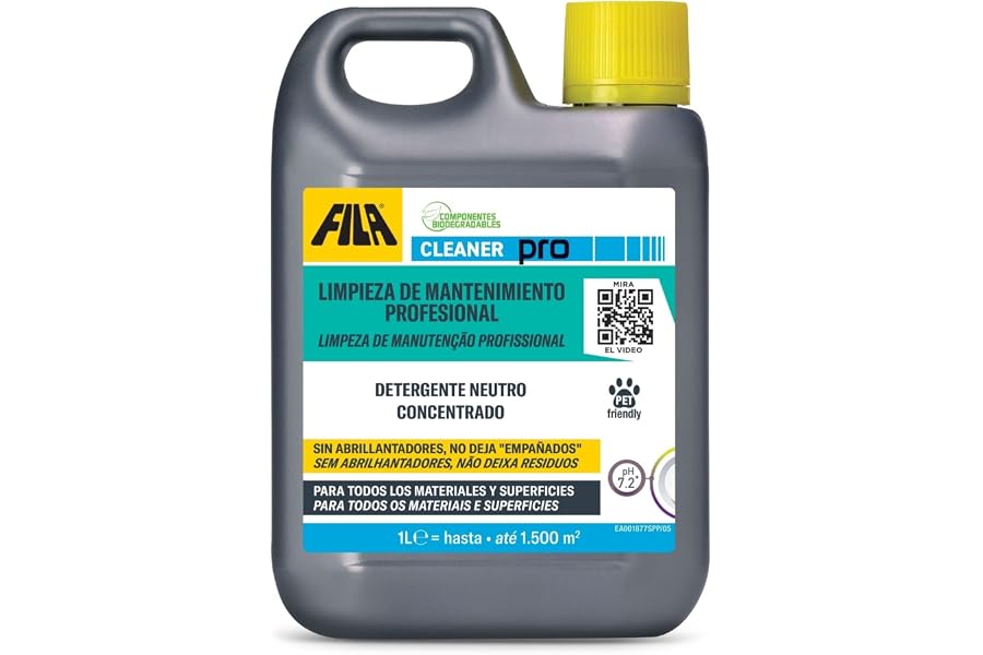 CLEANER PRO, Detergente con pH Neutro Ideal para todo tipo de pavimentos y revestimientos, incluso los más delicados, Excelen