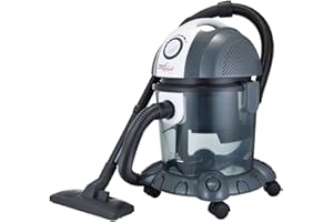 Melchioni Family | Bidone Aspiratutto MR BIN G, Aspira Liquidi e Solidi, Filtro ad Acqua, Aspirapolvere con Bidone Potenza 1200W, Funzione Soffio, Capacità Serbatoio 15 L Polvere e 10 L Liquidi