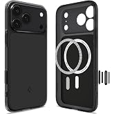 Spigen iPhone 18 Pro Max / 17 Pro Max ile Uyumlu MagSafe Kılıf Ultra Hybrid T Mag Fit Matte Black - ACS10047