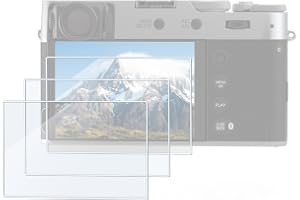 SMALLRIG 3 Pack Screen Protector - 5803 | for FUJIFILM X100VI / X100V / X-E4 / X-T4 / X-T5 &, RICOH GR IV, 0.3mm Ultra-Thin T