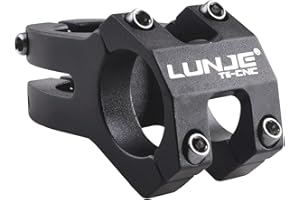 Azarxis Vástago de Manillar de Bicicleta 31,8mm 25,4mm Potencias MTB Aleacióm de Aluminio para Ciclismo Bicicleta de Montaña de Carreras BMX