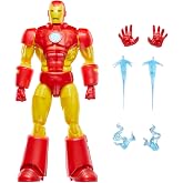Hasbro Marvel Legends Series Iron Man (Model 09) Retro Comics Aksiyon Fig&uuml;r&uuml;