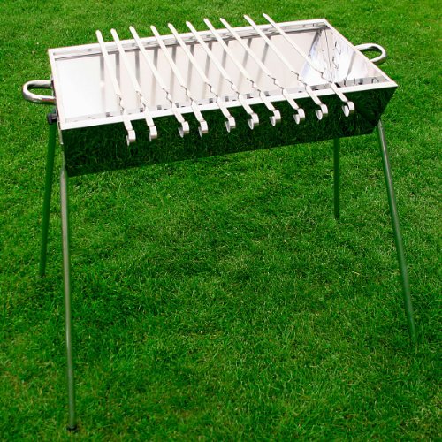 Grillspieße 60cm Schaschlikspieße Fleischspieße Schampura 20 St - 4