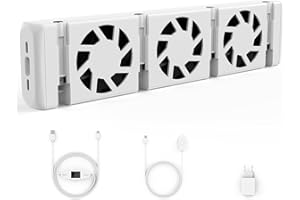 YEEFON Ventilatore per termosifoni, monoset intelligente per riscaldatori, amplificatore di riscaldamento a lunga durata per riscaldatori e radiatori, per aumentare l'efficienza di riscaldamento