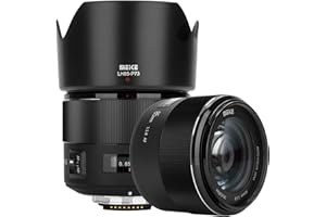 MEIKE MEKE 85mm f1.8 Large Aperture Full Frame Auto Focus Telephoto Lens for Nikon F Mount DSLR Camera Compatible with APS C Bodies Such as D610 D750 D780 D810 D850 D3300 D3500 D5100 D5200 D5300 D7100 D7200
