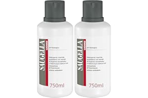 Saugella Uomo, Detergente Intimo e Corpo Rivitalizzante, Antiodore, Con Estratti di Elicriso e Chiodi di Garofano per un Uso Quotidiano nel Rispetto del pH Fisiologico, 2 Detergenti da 750 ml