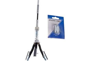 gohantee Déglazeur réglable pour cylindre de moteur de 1,9 cm à 6,3 cm de diamètre avec 3 pierres de 3,8 cm de long grain 220 pour cylindre de moteur de voiture