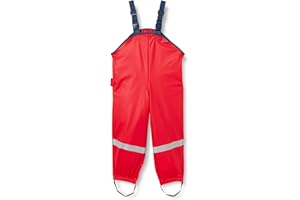 Playshoes Pantalón Barro, Peto de Lluvia, Sin Forro - Monos de Lluvia Unisex niños