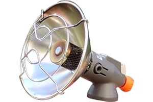 Topyond Riscaldatore Portatile da Esterno, Riscaldatore per Tenda da Campeggio, Riscaldatore a Gas Leggero per Pesca, Campeggio, Escursionismo