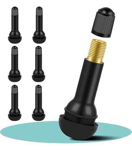 100 Valves Pneu TR413 En Caoutchouc - Valves Snap-in Pour Voiture, Moto, Vélo, Tubeless