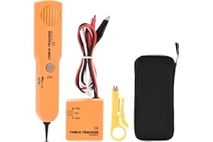 HISUEKIG Testeur de Circuit, Traceur de Fils, Traceur de Cable Electrique, Fils et Câbles de Recherche et de Localisation, Continuité du Circuit de Test