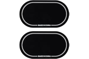 ZYWUOY Patch de protection pour grosse caisse simple/double pour percussion (double pédale)