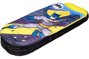 Batman - ReadyBed júnior - Cama Hinchable y Saco de Dormir Infantil Dos en uno